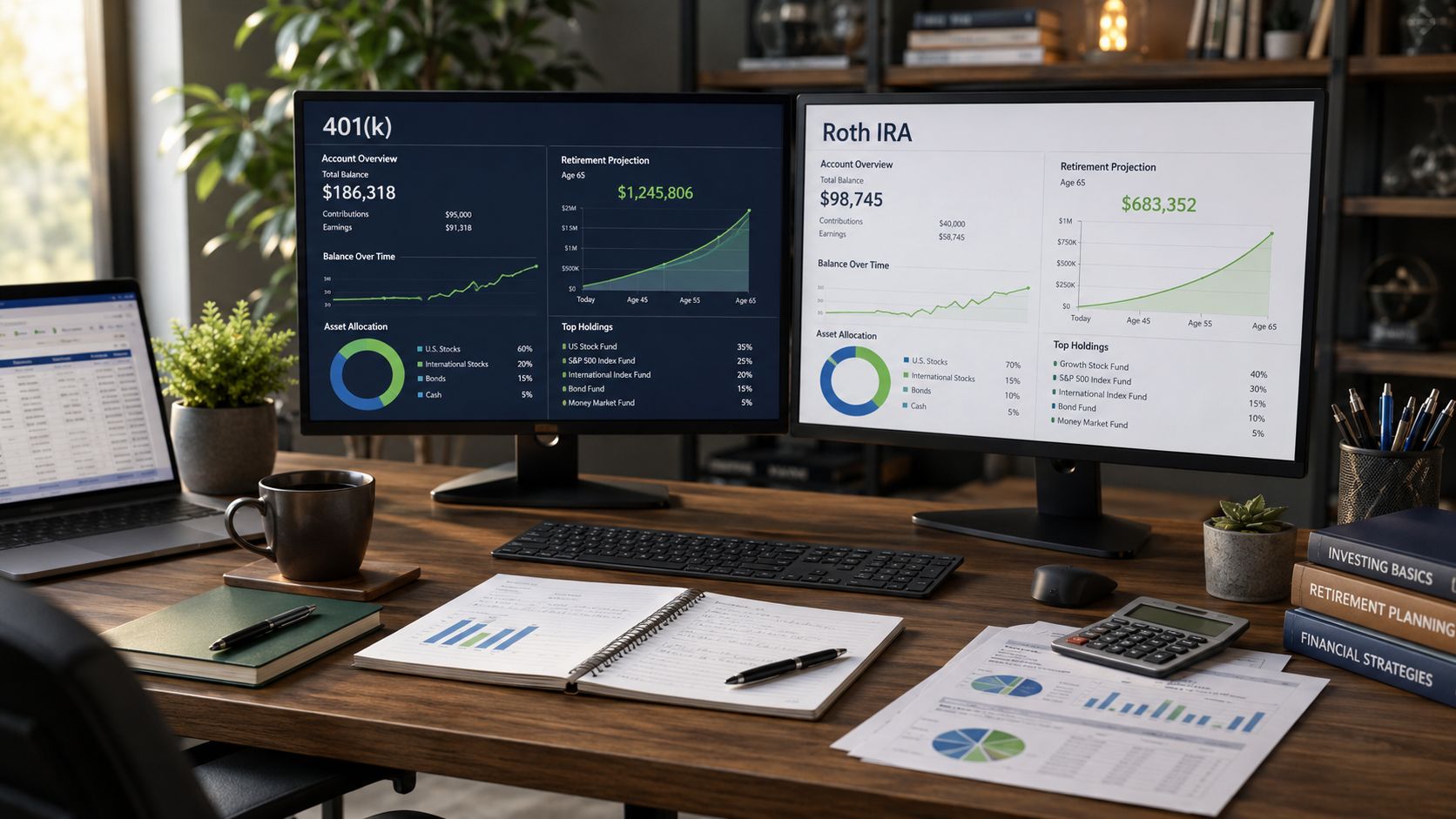 401(k) vs Roth IRA: Which Retirement Account Is Better?