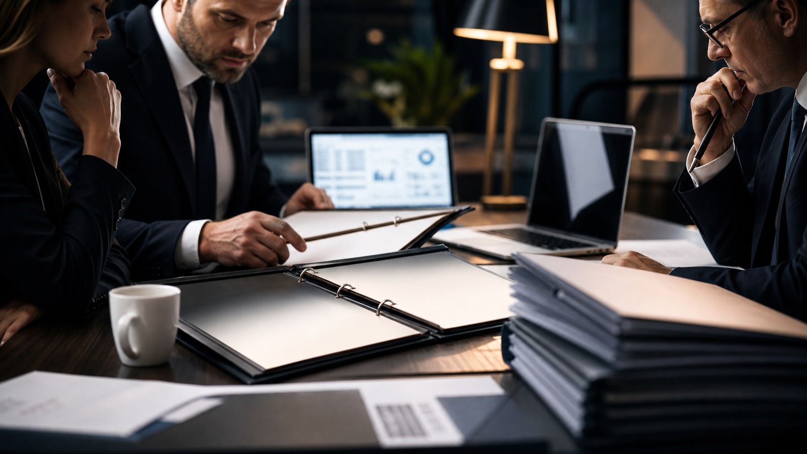 Ultra-photorealistic business finance image for The Hidden Costs of Due Diligence and How to Avoid Them