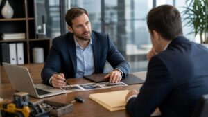Ultra-photorealistic business finance image for The Smart Founder’s Guide to Collateral